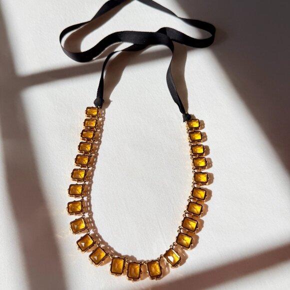 J. Crew Rhinestone Accent Necklace - Picture 2 of 11